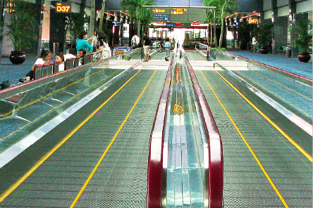 Low Vibration and High Safety Coefficient Energy-saving glass Passenger Conveyor