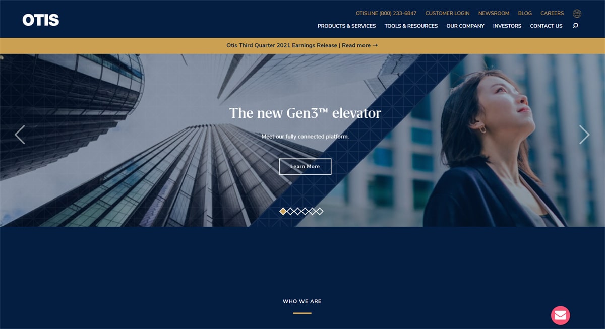 شركة تصنيع المصاعد