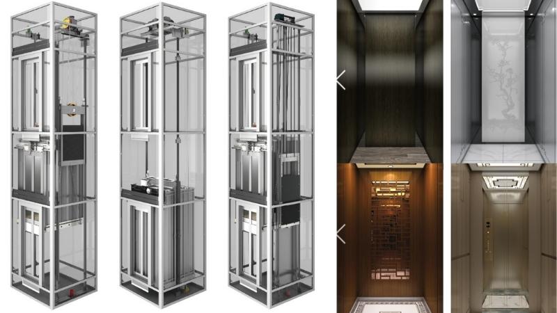 machine room-less elevator