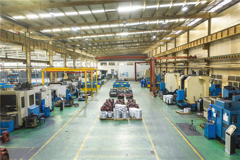 Hosting factory CNC machining workshop