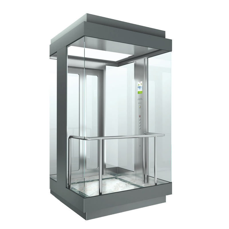 China Factory Supply Sightseeing Elevator Residential Glass Elevator
